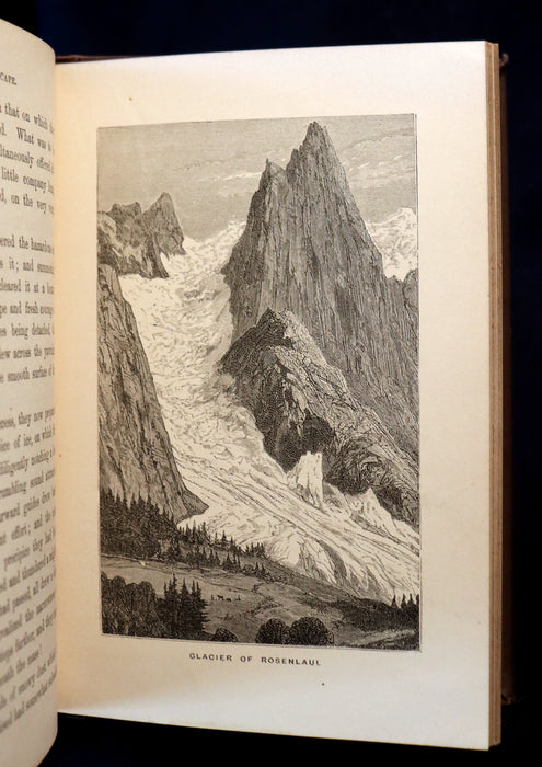 1881 Rare Victorian Book - Alpine Climbing: Narratives of Recent Ascents of Mont Blanc and Other Summits of the Alps.