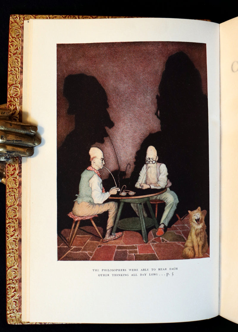 1926 Rare Book bound by Bayntun - The Crock of Gold by James Stephen & illustrated by Thomas Mackenzie.