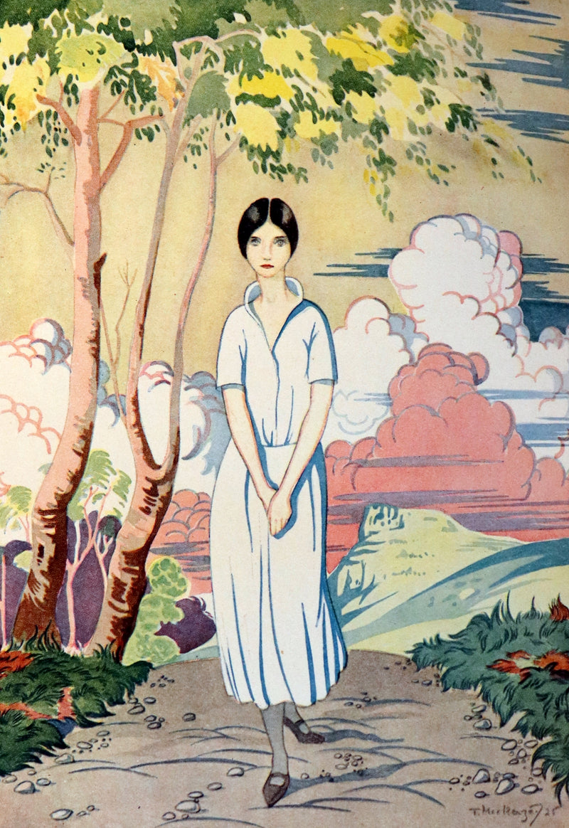 1926 Rare Book bound by Bayntun - The Crock of Gold by James Stephen & illustrated by Thomas Mackenzie.