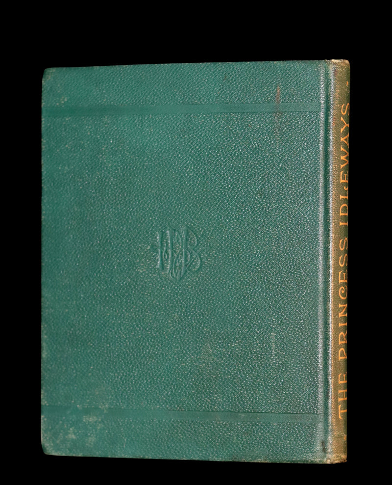 1880 Rare Victorian Book - The Princess Idleways a Fairy Story by Mrs. W. J. Hays. Illustrated.