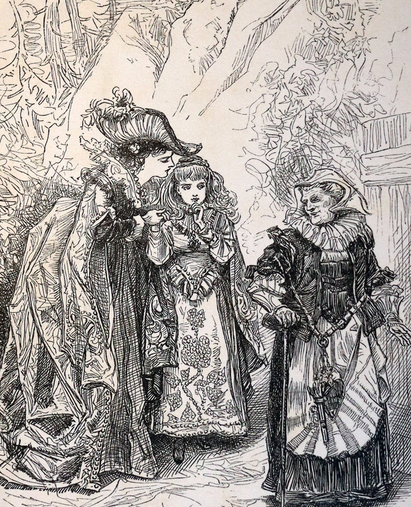 1880 Rare Victorian Book - The Princess Idleways a Fairy Story by Mrs. W. J. Hays. Illustrated.