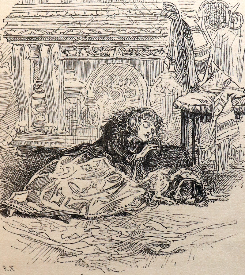 1880 Rare Victorian Book - The Princess Idleways a Fairy Story by Mrs. W. J. Hays. Illustrated.