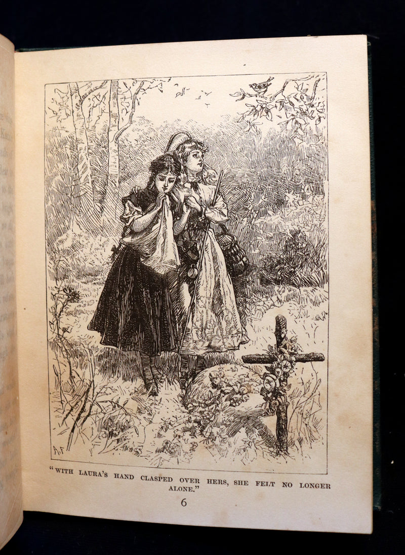 1880 Rare Victorian Book - The Princess Idleways a Fairy Story by Mrs. W. J. Hays. Illustrated.