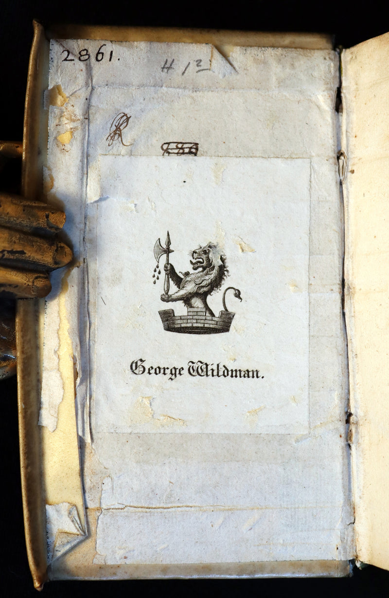 1644 Rare Latin Vellum Book - VEGETIUS on ROMAN WARFARE & POLYBIUS Military Organization.