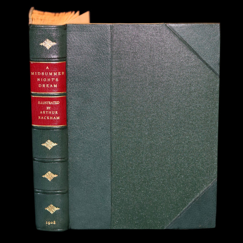 1908 Rare Book - Shakespeare's Midsummer Night's Dream. First Edition illustrated by Rackham.