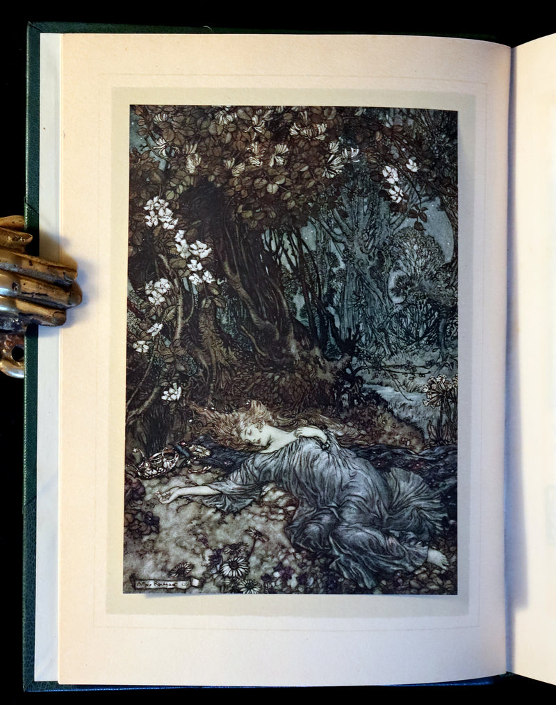 1908 Rare Book - Shakespeare's Midsummer Night's Dream. First Edition illustrated by Rackham.