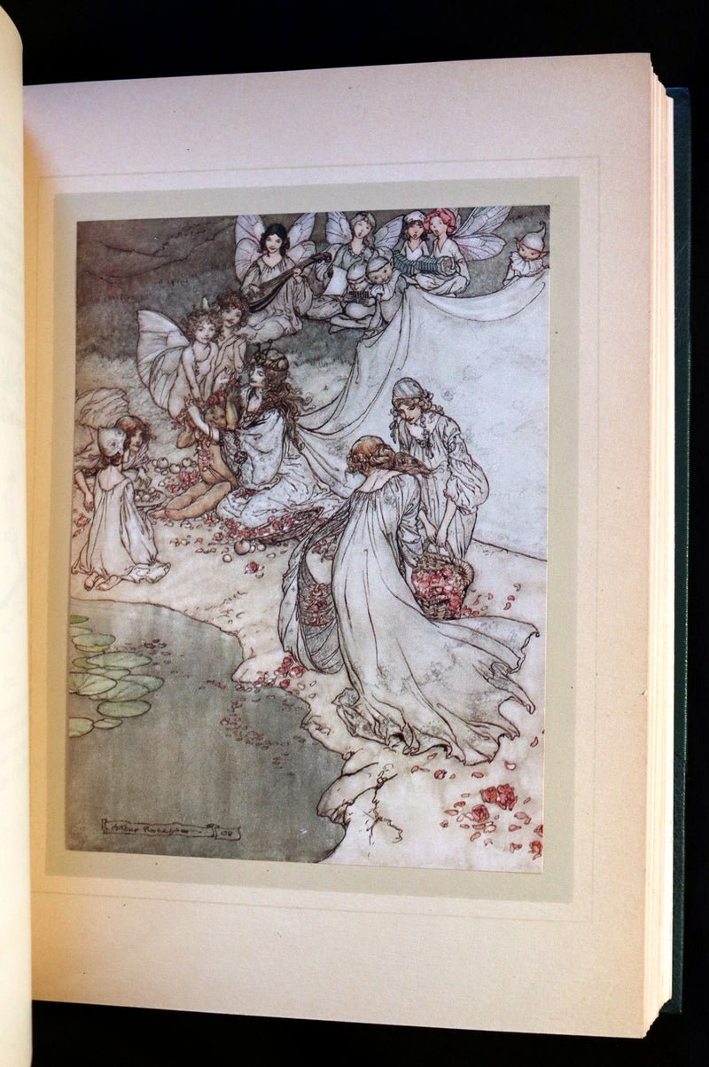 1908 Rare Book - Shakespeare's Midsummer Night's Dream. First Edition illustrated by Rackham.