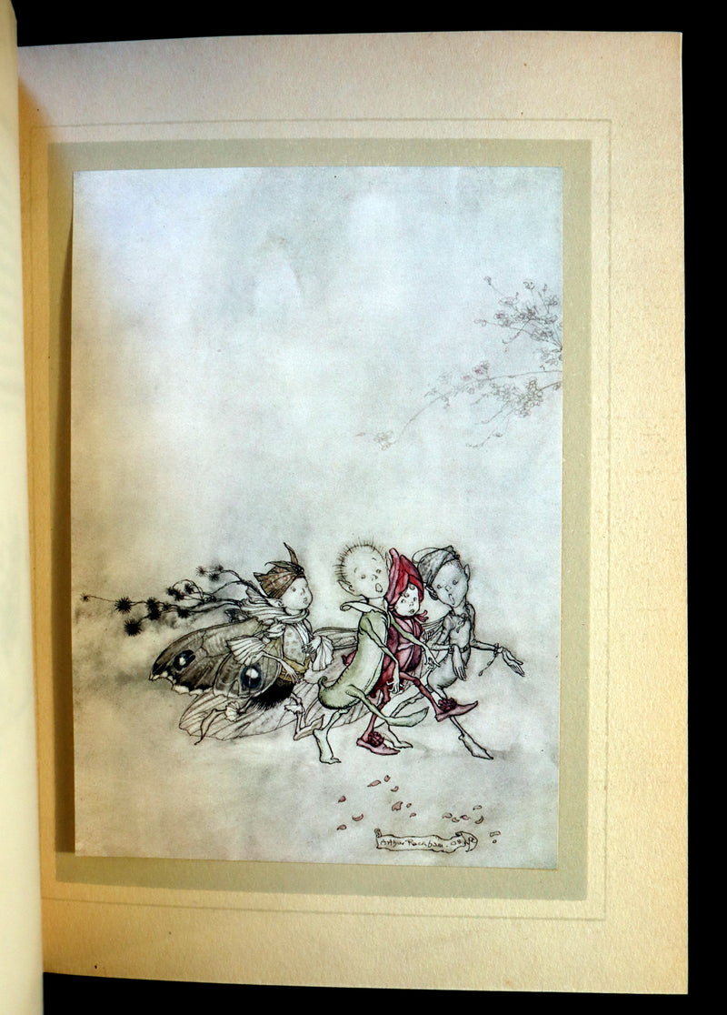 1908 Rare Book - Shakespeare's Midsummer Night's Dream. First Edition illustrated by Rackham.