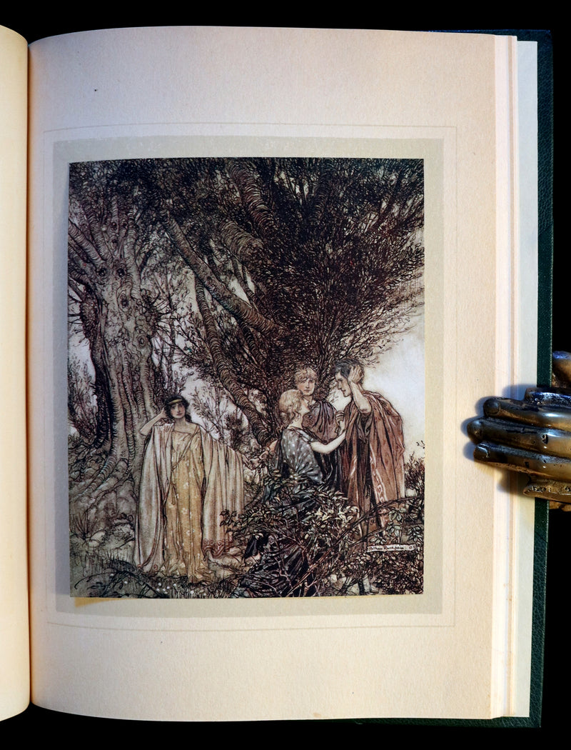 1908 Rare Book - Shakespeare's Midsummer Night's Dream. First Edition illustrated by Rackham.