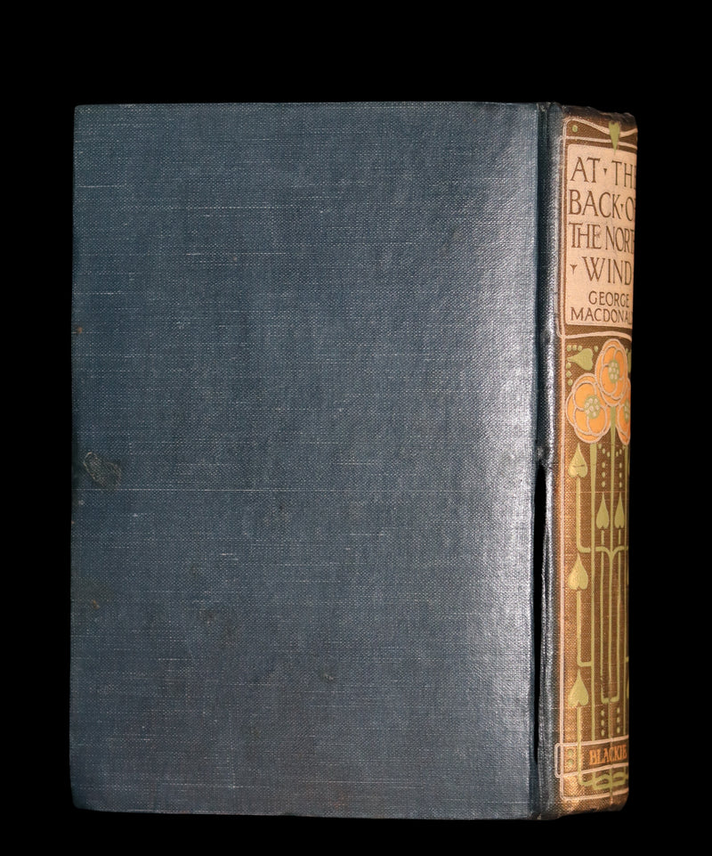 1911 Rare Book - AT THE BACK OF THE NORTH WIND by George MacDonald & Illustrated by Frank C. Pape.