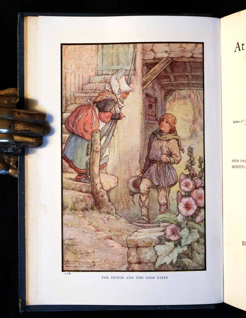 1911 Rare Book - AT THE BACK OF THE NORTH WIND by George MacDonald & Illustrated by Frank C. Pape.