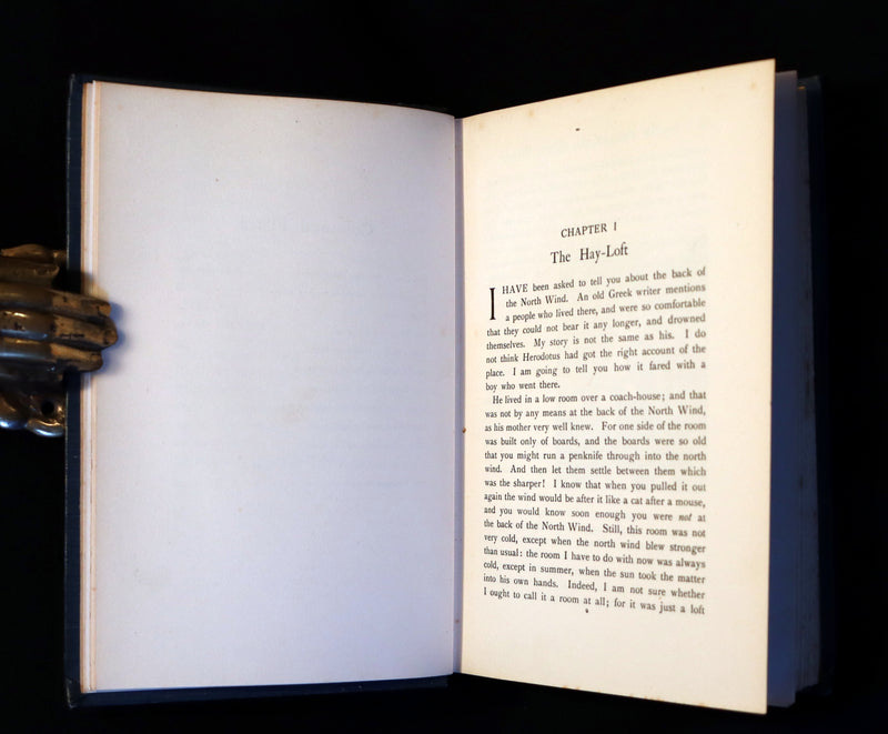 1911 Rare Book - AT THE BACK OF THE NORTH WIND by George MacDonald & Illustrated by Frank C. Pape.