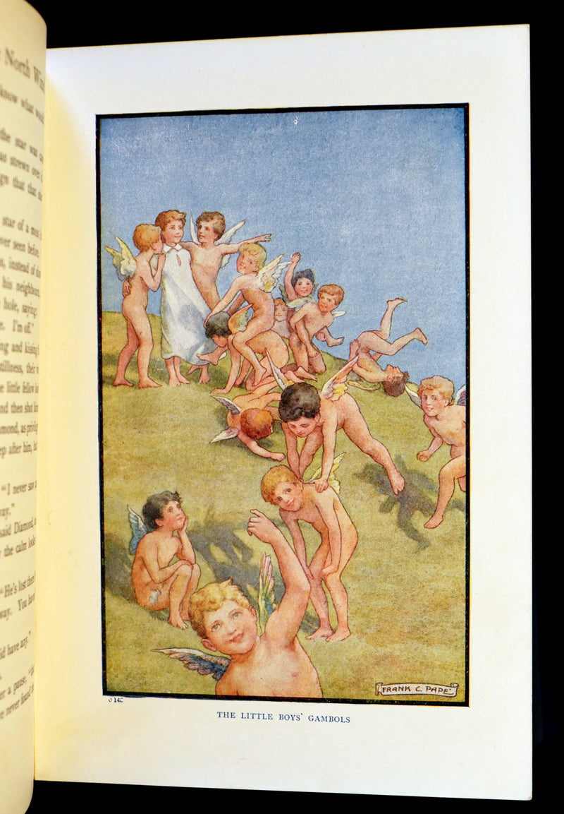 1911 Rare Book - AT THE BACK OF THE NORTH WIND by George MacDonald & Illustrated by Frank C. Pape.