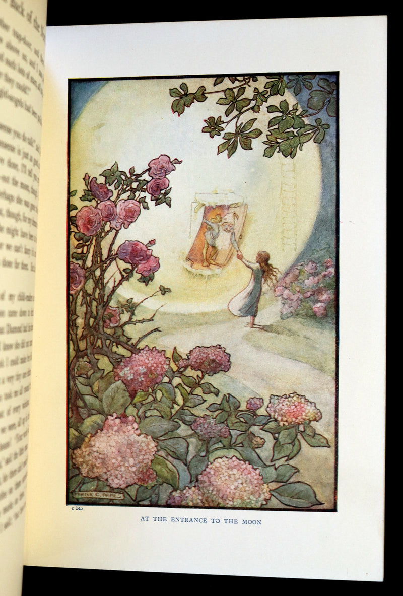 1911 Rare Book - AT THE BACK OF THE NORTH WIND by George MacDonald & Illustrated by Frank C. Pape.