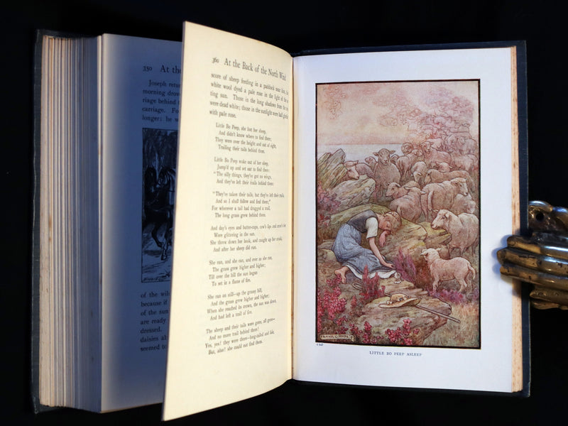 1911 Rare Book - AT THE BACK OF THE NORTH WIND by George MacDonald & Illustrated by Frank C. Pape.