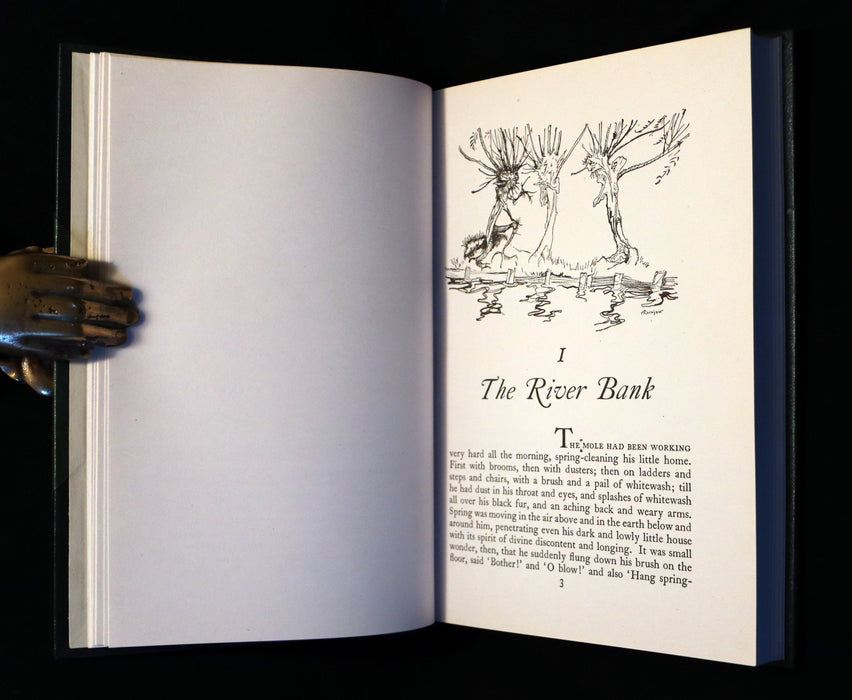 1950 Rare 1stED Book - The WIND IN THE WILLOWS illustrated by Arthur RACKHAM.