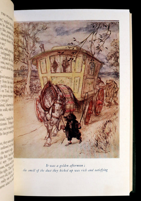 1950 Rare 1stED Book - The WIND IN THE WILLOWS illustrated by Arthur RACKHAM.