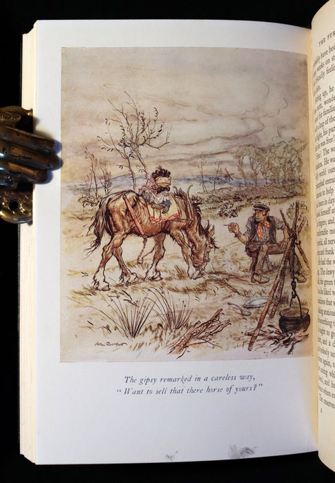 1950 Rare 1stED Book - The WIND IN THE WILLOWS illustrated by Arthur RACKHAM.