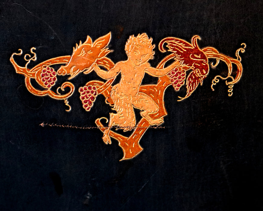 1921 Rare Limited Book Signed by Rackham - John Milton's COMUS in a beautiful Sangorski binding.