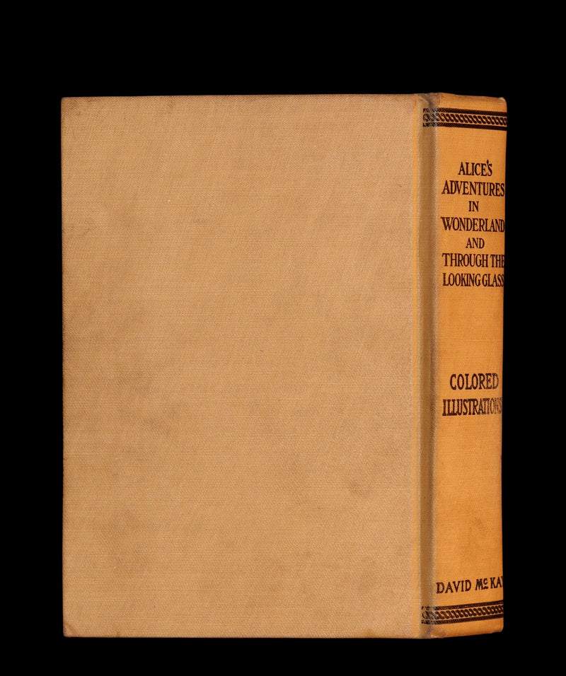1912 Scarce McKay color Edition - Alice's Adventures in Wonderland & Through the Looking-Glass.