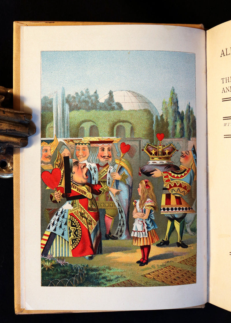 1912 Scarce McKay color Edition - Alice's Adventures in Wonderland & Through the Looking-Glass.