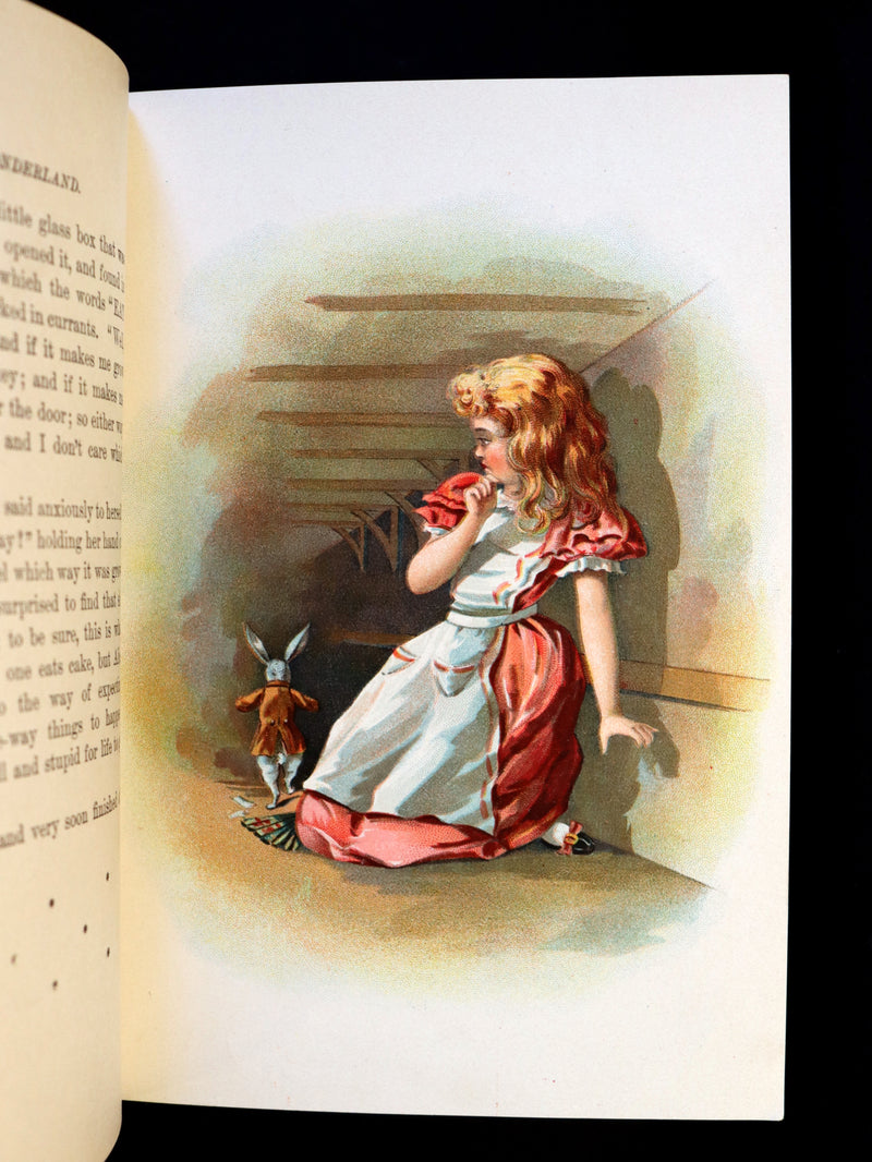 1912 Scarce McKay color Edition - Alice's Adventures in Wonderland & Through the Looking-Glass.