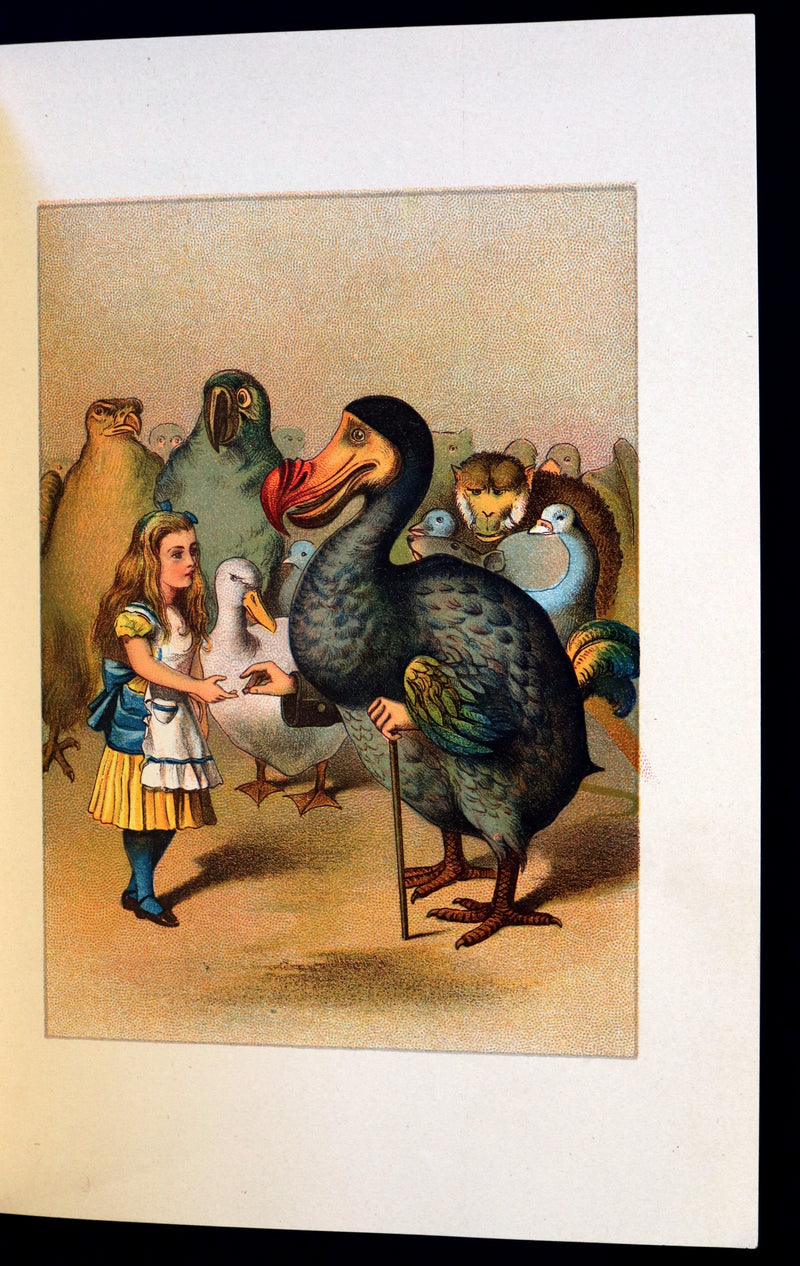 1912 Scarce McKay color Edition - Alice's Adventures in Wonderland & Through the Looking-Glass.
