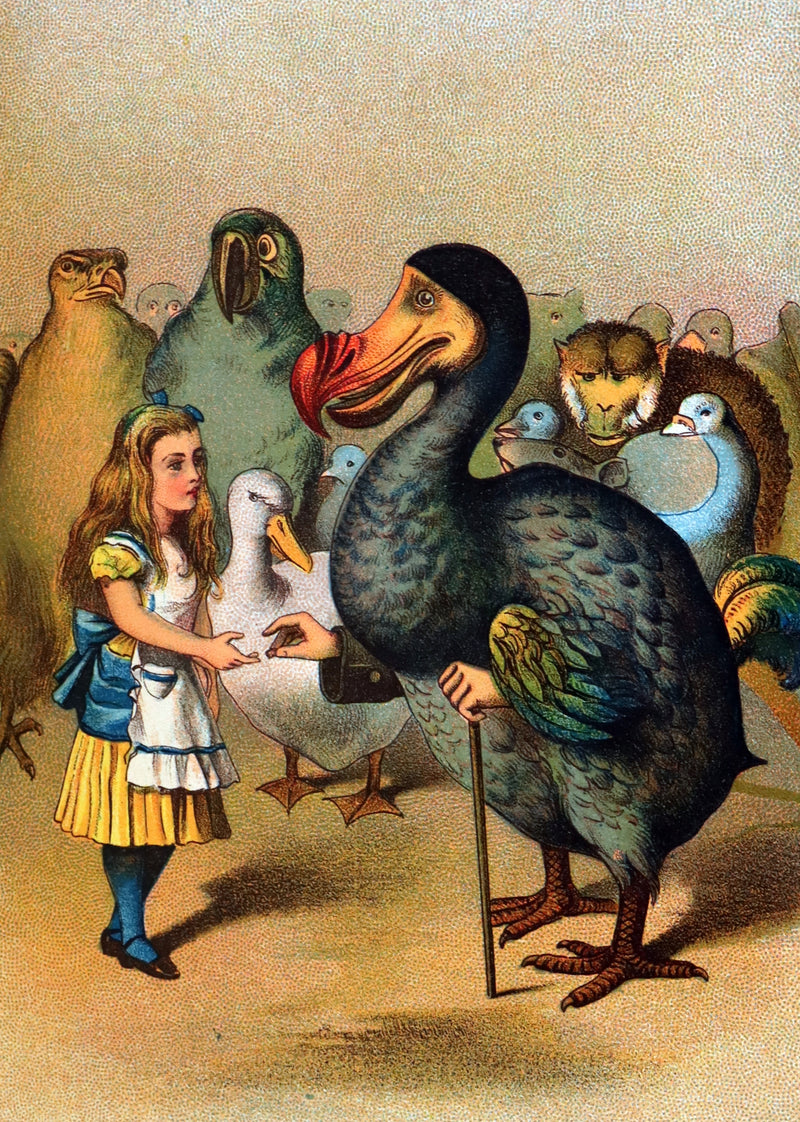 1912 Scarce McKay color Edition - Alice's Adventures in Wonderland & Through the Looking-Glass.