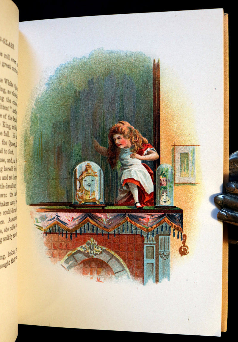 1912 Scarce McKay color Edition - Alice's Adventures in Wonderland & Through the Looking-Glass.