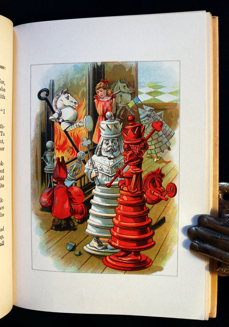 1912 Scarce McKay color Edition - Alice's Adventures in Wonderland & Through the Looking-Glass.