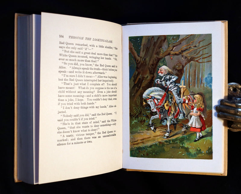 1912 Scarce McKay color Edition - Alice's Adventures in Wonderland & Through the Looking-Glass.
