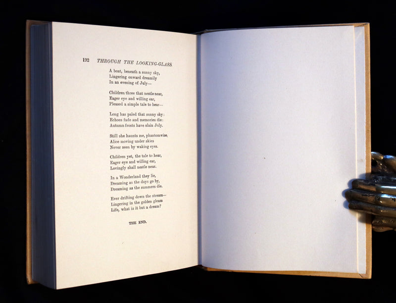 1912 Scarce McKay color Edition - Alice's Adventures in Wonderland & Through the Looking-Glass.