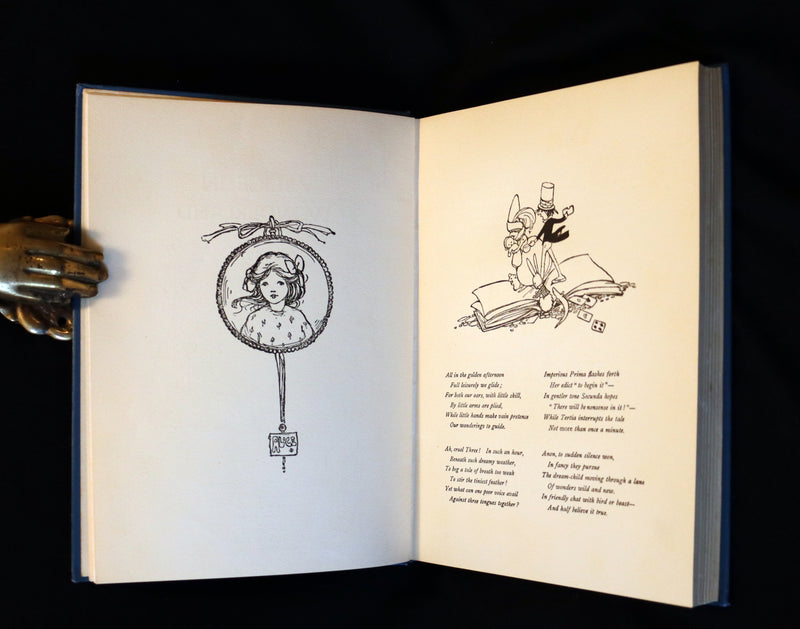 1920 Scarce Book - ALICE in Wonderland color illustrated by Mabel Lucie Attwell.