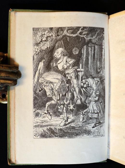 1898 Rare Victorian Book - Through the Looking Glass, and What Alice Found There by Lewis Carroll.