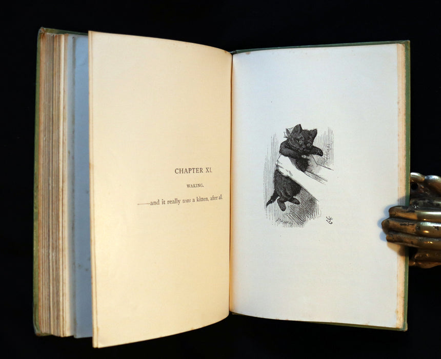 1898 Rare Victorian Book - Through the Looking Glass, and What Alice Found There by Lewis Carroll.