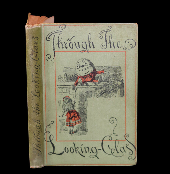 1898 Rare Victorian Book - Through the Looking Glass, and What Alice Found There by Lewis Carroll.