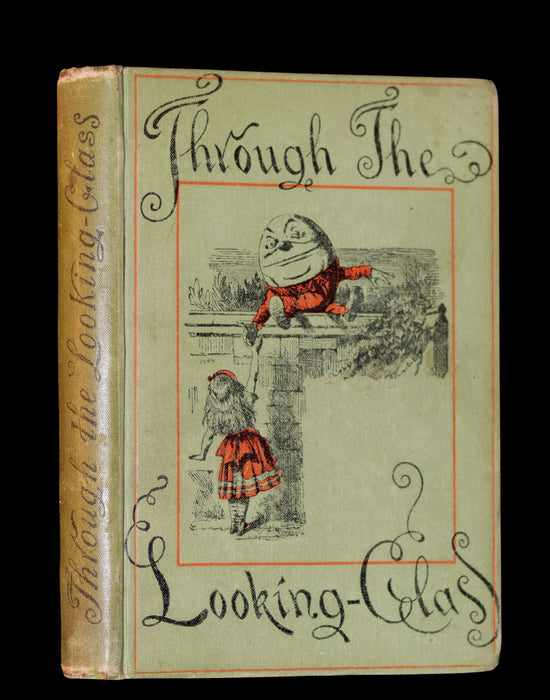 1898 Rare Victorian Book - Through the Looking Glass, and What Alice Found There by Lewis Carroll.