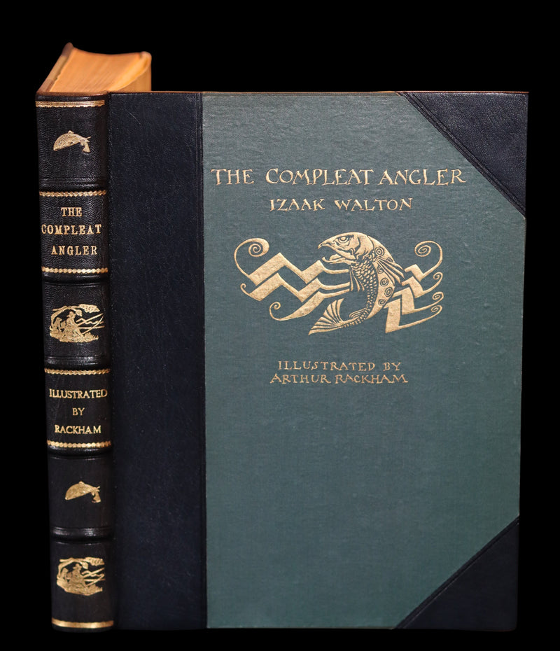 1931 Rare First Edition - THE COMPLEAT ANGLER illustrated by Arthur RACKHAM. Celebration of the Art & Spirit of Fishing.