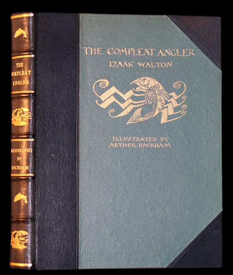 1931 Rare First Edition - THE COMPLEAT ANGLER illustrated by Arthur RACKHAM. Celebration of the Art & Spirit of Fishing.