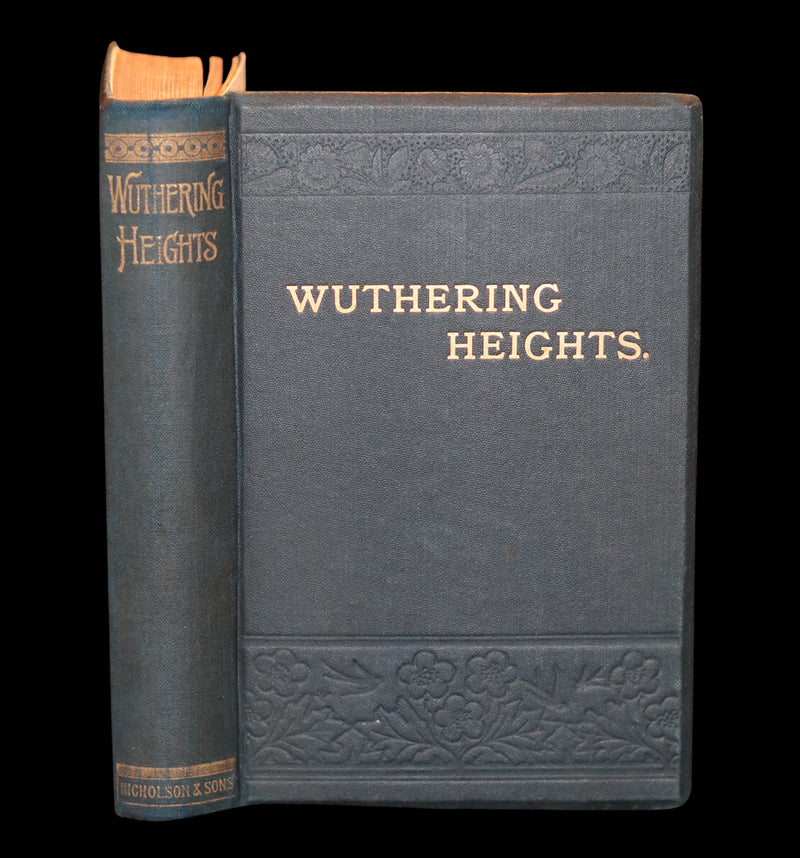 1885 Scarce Edition - WUTHERING HEIGHTS by Ellis Bell; And Agnes Grey by Acton Bell.