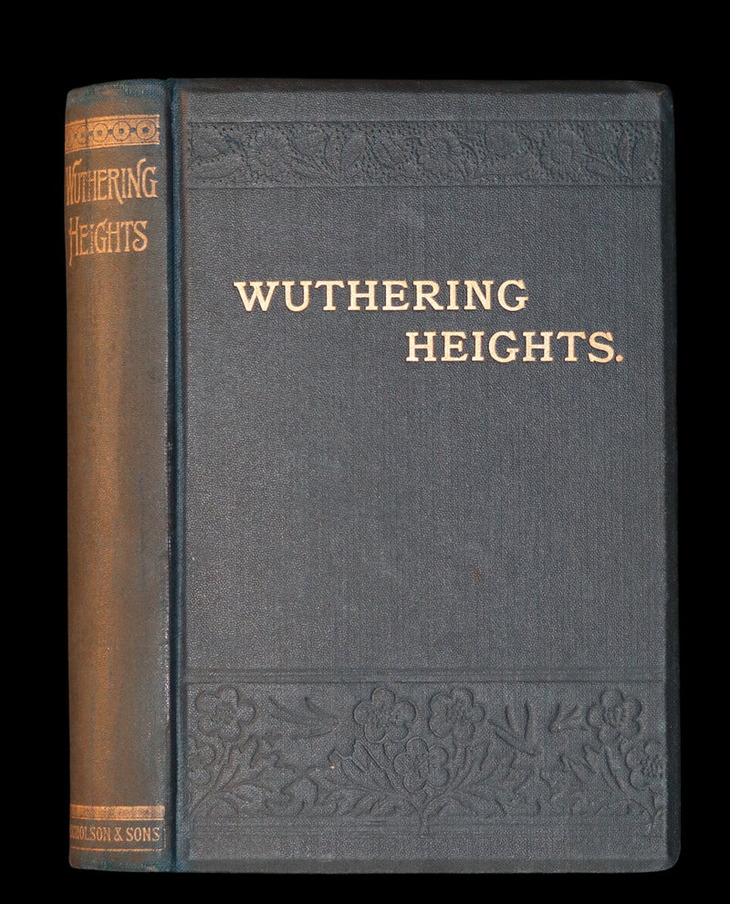 1885 Scarce Edition - WUTHERING HEIGHTS by Ellis Bell; And Agnes Grey by Acton Bell.