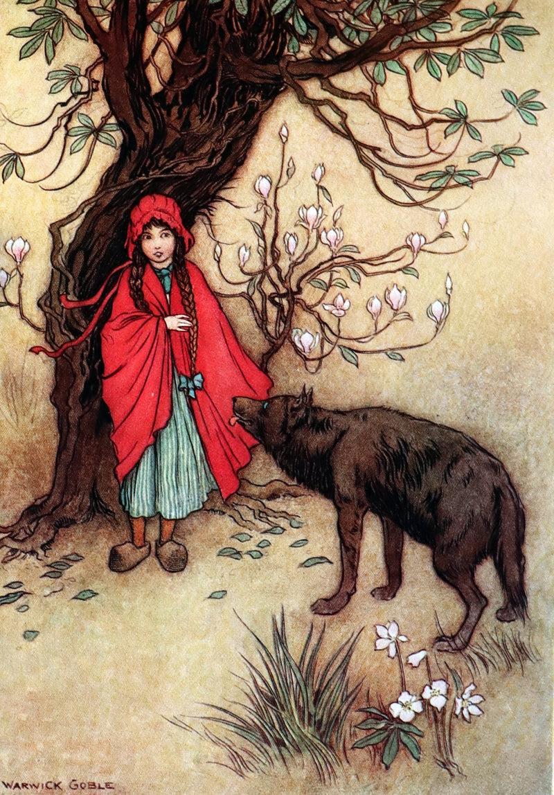 1923 Rare First Octavo Edition - THE FAIRY BOOK Illustrated in color by Warwick Goble.