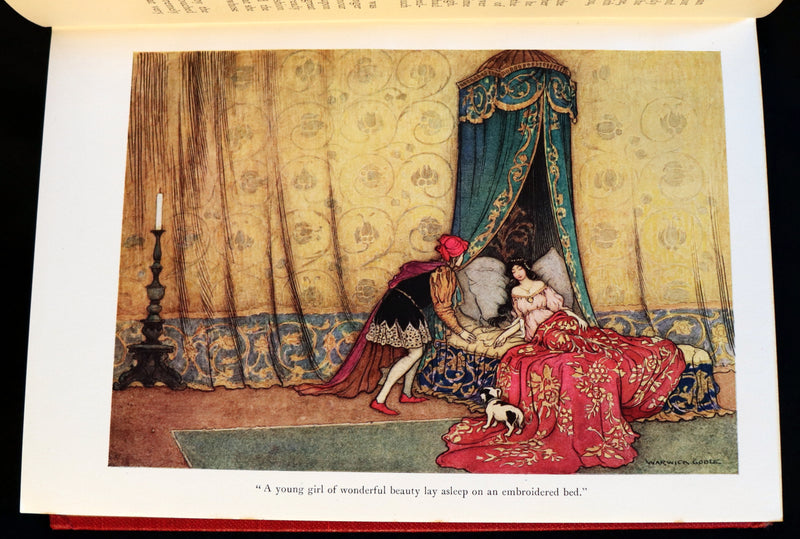 1923 Rare First Octavo Edition - THE FAIRY BOOK Illustrated in color by Warwick Goble.