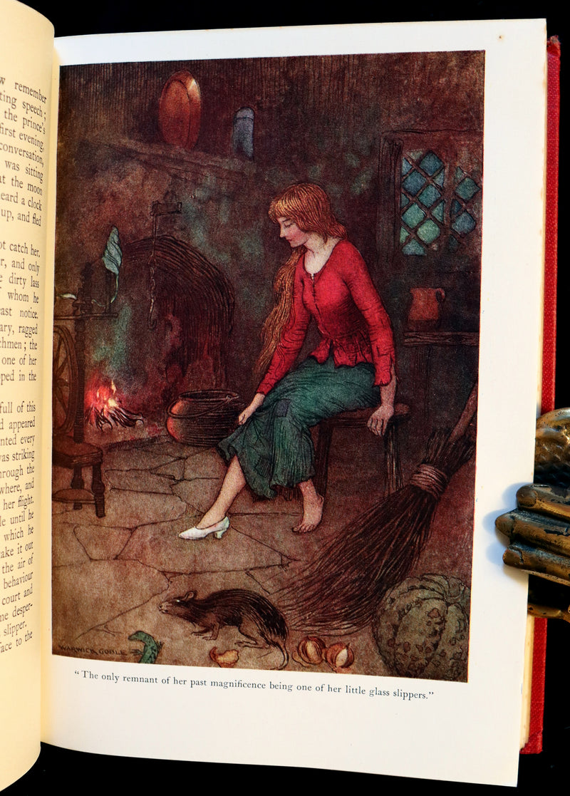 1923 Rare First Octavo Edition - THE FAIRY BOOK Illustrated in color by Warwick Goble.