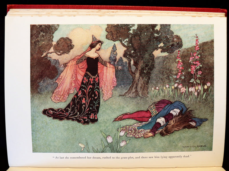 1923 Rare First Octavo Edition - THE FAIRY BOOK Illustrated in color by Warwick Goble.