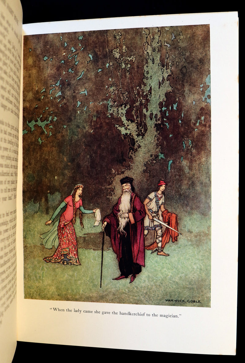 1923 Rare First Octavo Edition - THE FAIRY BOOK Illustrated in color by Warwick Goble.