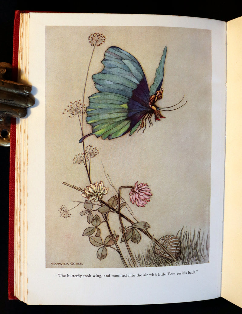 1923 Rare First Octavo Edition - THE FAIRY BOOK Illustrated in color by Warwick Goble.