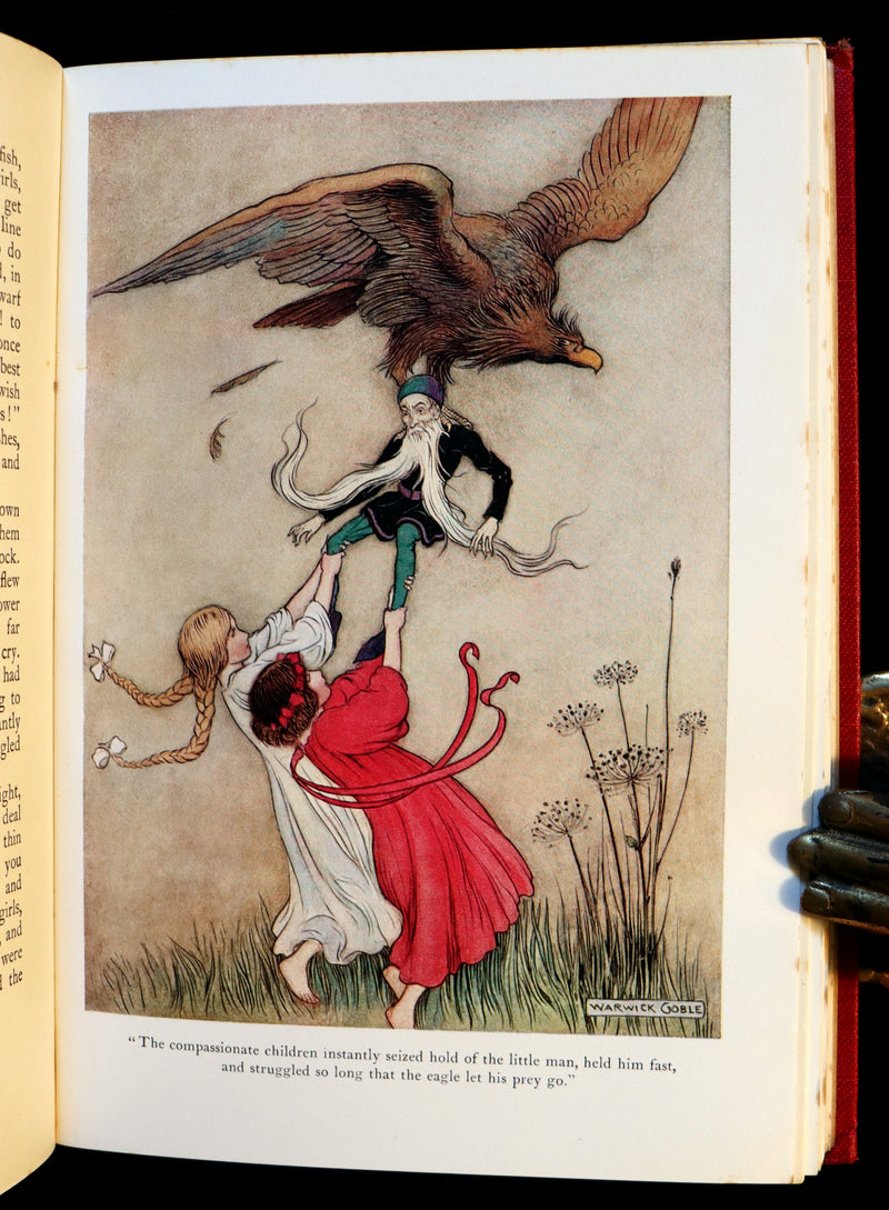 1923 Rare First Octavo Edition - THE FAIRY BOOK Illustrated in color by Warwick Goble.