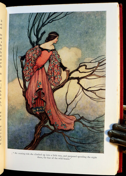 1923 Rare First Octavo Edition - THE FAIRY BOOK Illustrated in color by Warwick Goble.