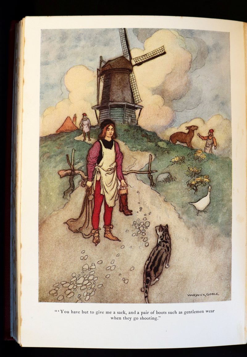 1923 Rare First Octavo Edition - THE FAIRY BOOK Illustrated in color by Warwick Goble.